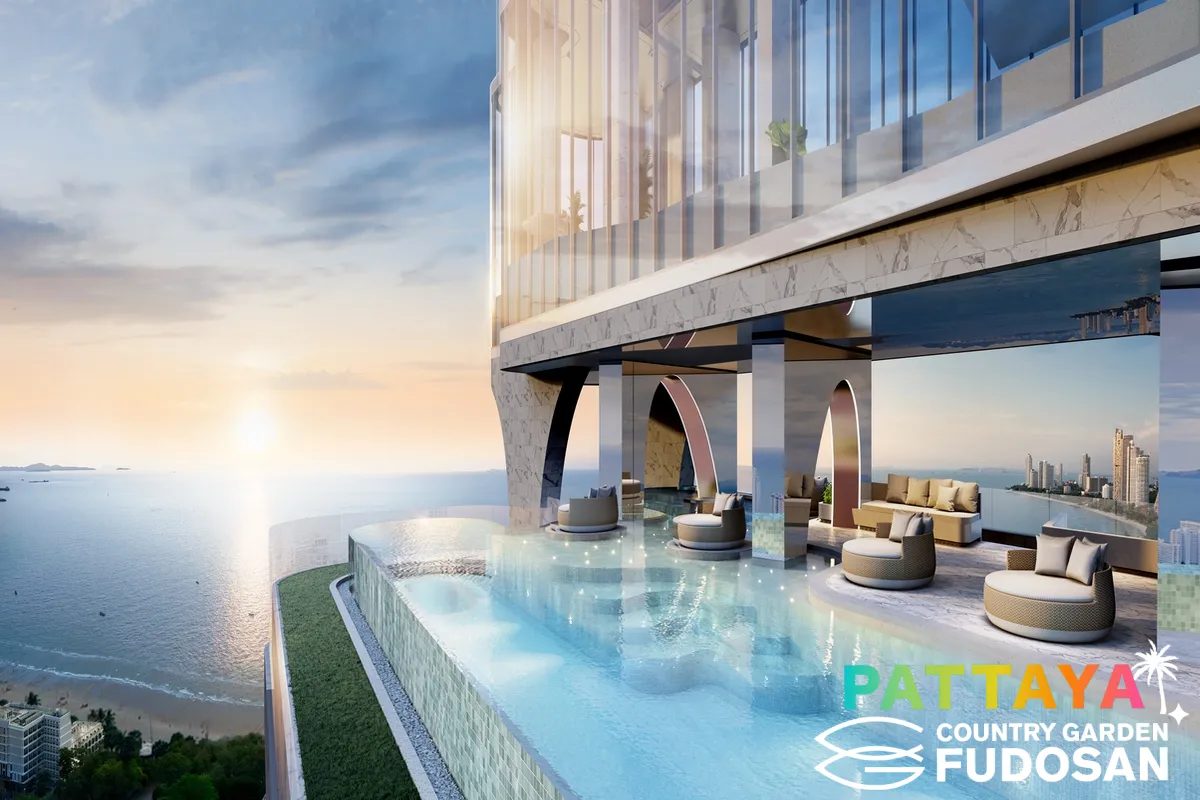 For sale condo 1 bedroom at Wyndham Grand Residences Wongamat カントリー